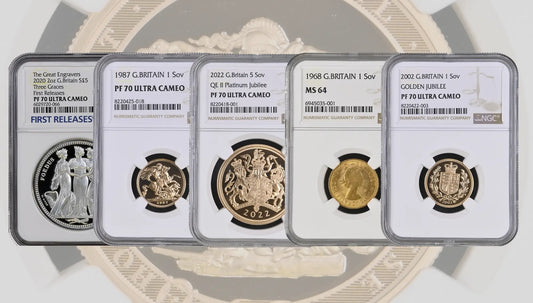 Graded gold coins for sale