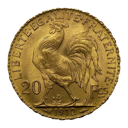  20 Francs Gold Rooster Coins – French Heritage