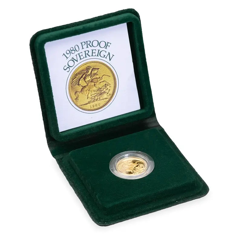 1980 Proof Full Sovereign (Boxed with COA)