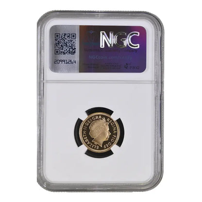 2002 Gold Proof Half Sovereign – NGC PF69 Ultra Cameo