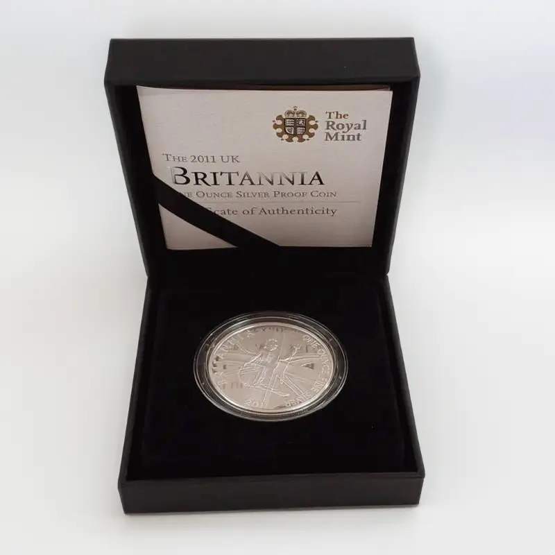 2011 1oz Silver Proof Britannia Coin