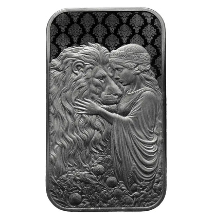 2024 1oz Silver Una and the Lion Bar