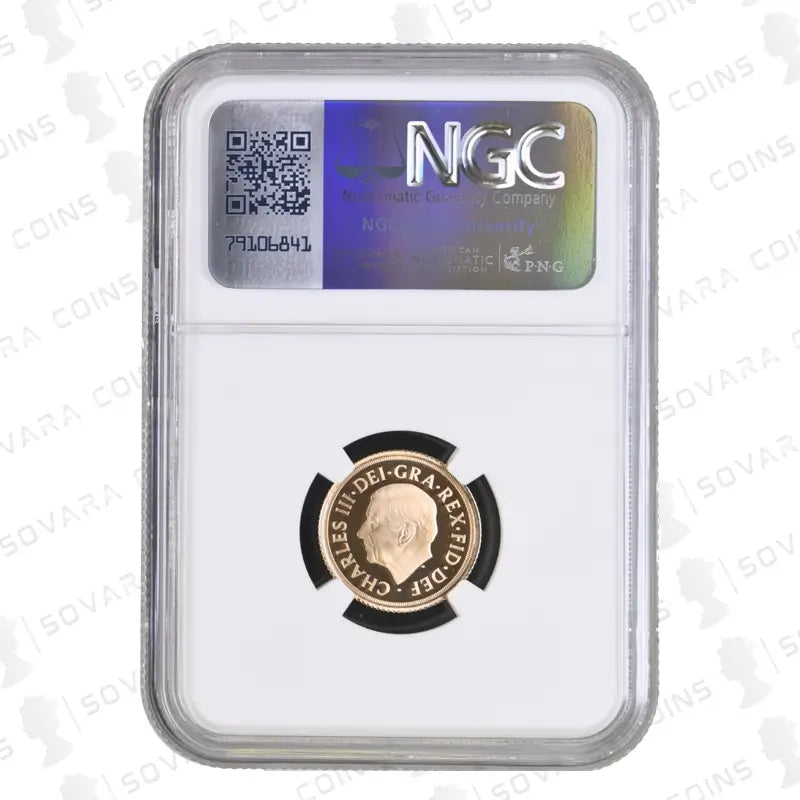 2024 Gold Proof Half Sovereign – NGC PF70 Ultra Cameo