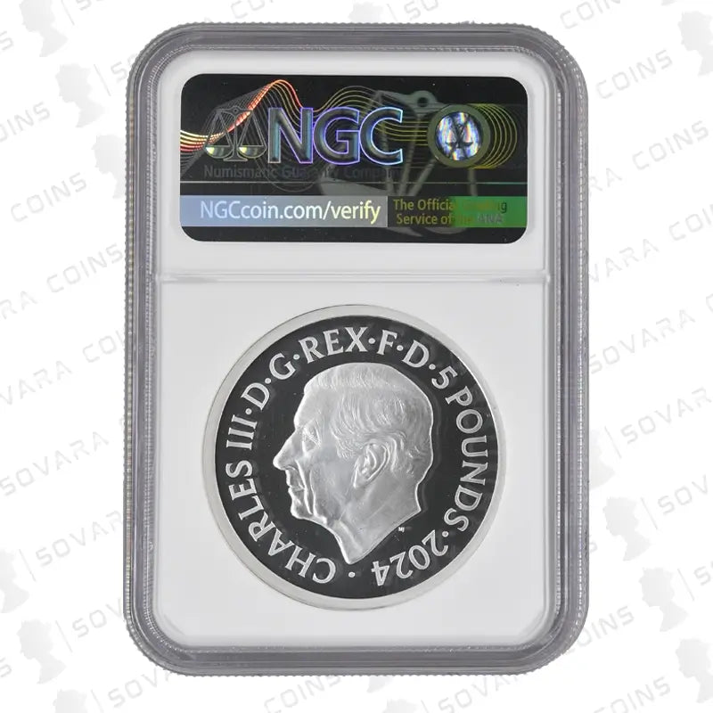 2024 The Great Engravers St. George & The Dragon 2oz Silver Proof NGC PF69