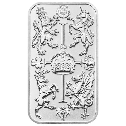 The Royal Mint Royal Celebration 1oz Silver Bar